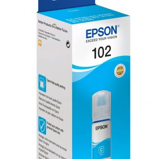 Epson 102 Ciano Flacone Inchiostro 70ml per Stampanti EcoTank