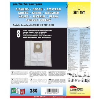 Elettrocasa SB1 TNT Sacchetti Aspirazione 8pz