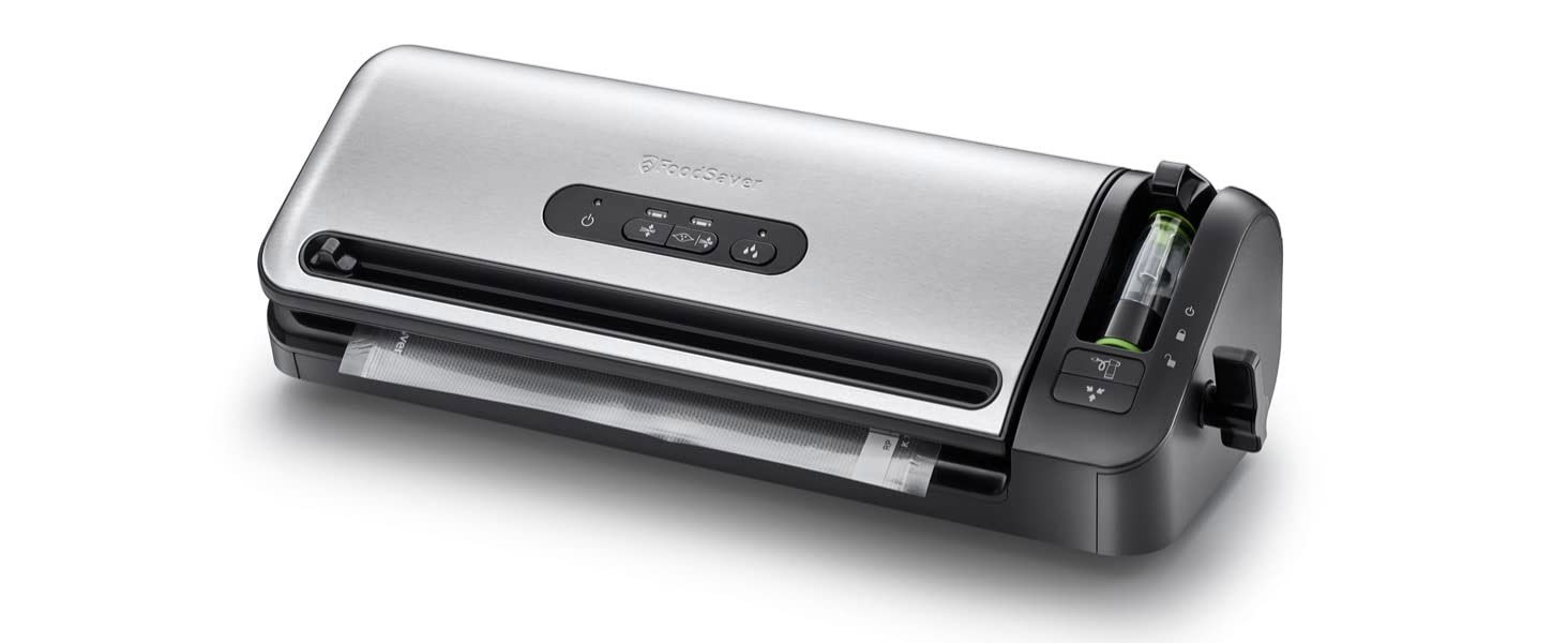 Foodsaver JF017X Macchina Sottovuoto con 8 Sacchetti