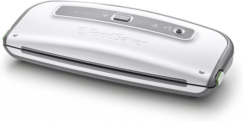 FoodSaver FFS014X Bianca Macchina Sottovuoto con Tubo e Sacchetti