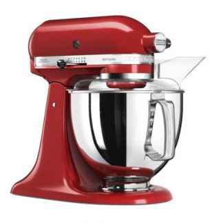 KitchenAid 5KSM175PSEER Rosso Impastatore 300W 4.8LT 2 Ciotole in Acciaio Inox