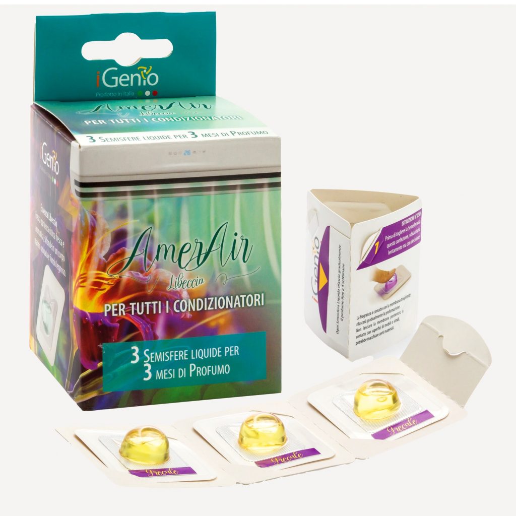 I-genio 951 Amerair Libeccio 3 Pezzi Profumo x Split Condizionatore