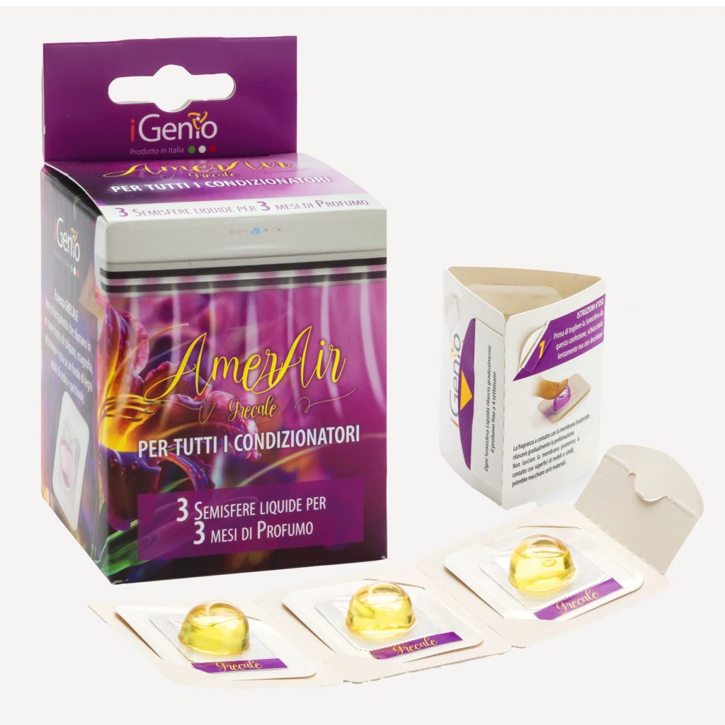 I-genio 950 Amerair Grecale 3 Pezzi Profumo x Split per Condizionatore