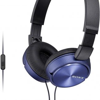 Sony MDRZX310APL Cuffie Archetto  con Cavo e Microfono Blu