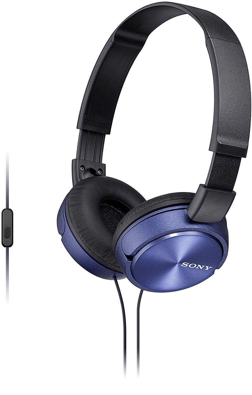 Sony MDRZX310APL Cuffie Archetto con Cavo e Microfono Blu