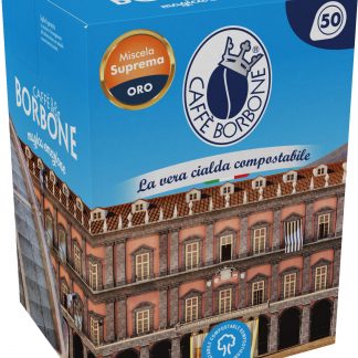 Caffe Borbone Confezione 50 Cialde 44mm Miscela Suprema