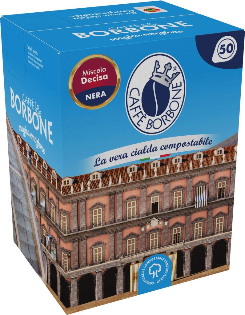 Caffe Borbone Confezione 50 Cialde 44 mm Miscela Decisa
