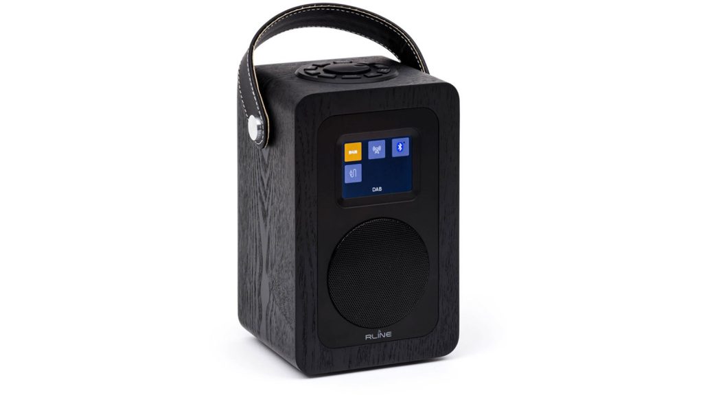 RLine Play R2 Nero Radio Digitale Portatile DAB Plus con Display a Colori