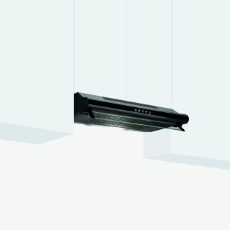 Glem GHC631BK Nero Cappa Sottopensile 60CM con Filtro Carbone