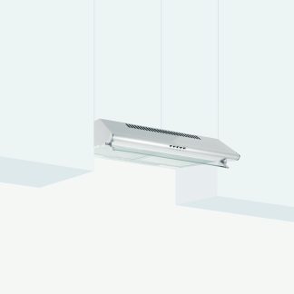Glem GHC631WH Cappa Sottopensile 60Cm 1 Motore Filtro Carbone Bianco