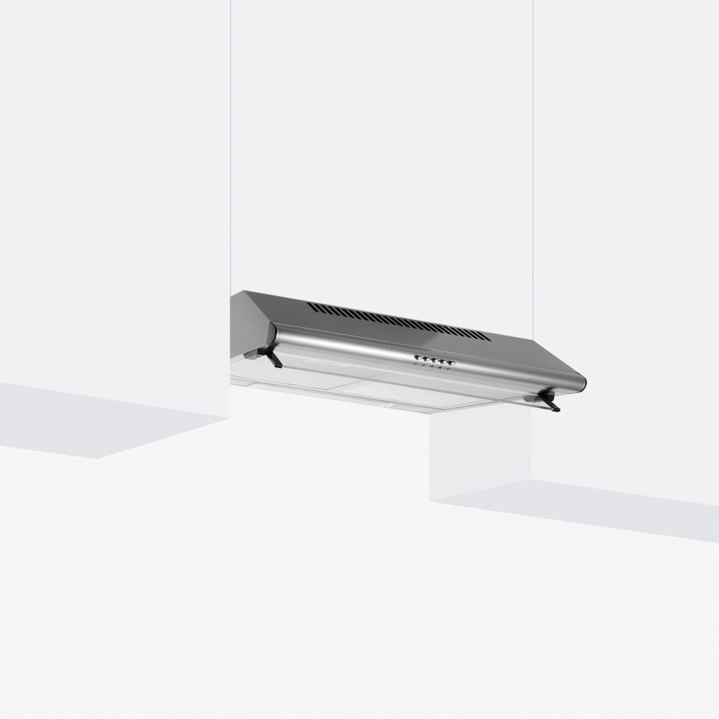 Glem GHC631IX Inox Cappa Sottopensile 60CM con Filtro Carbone