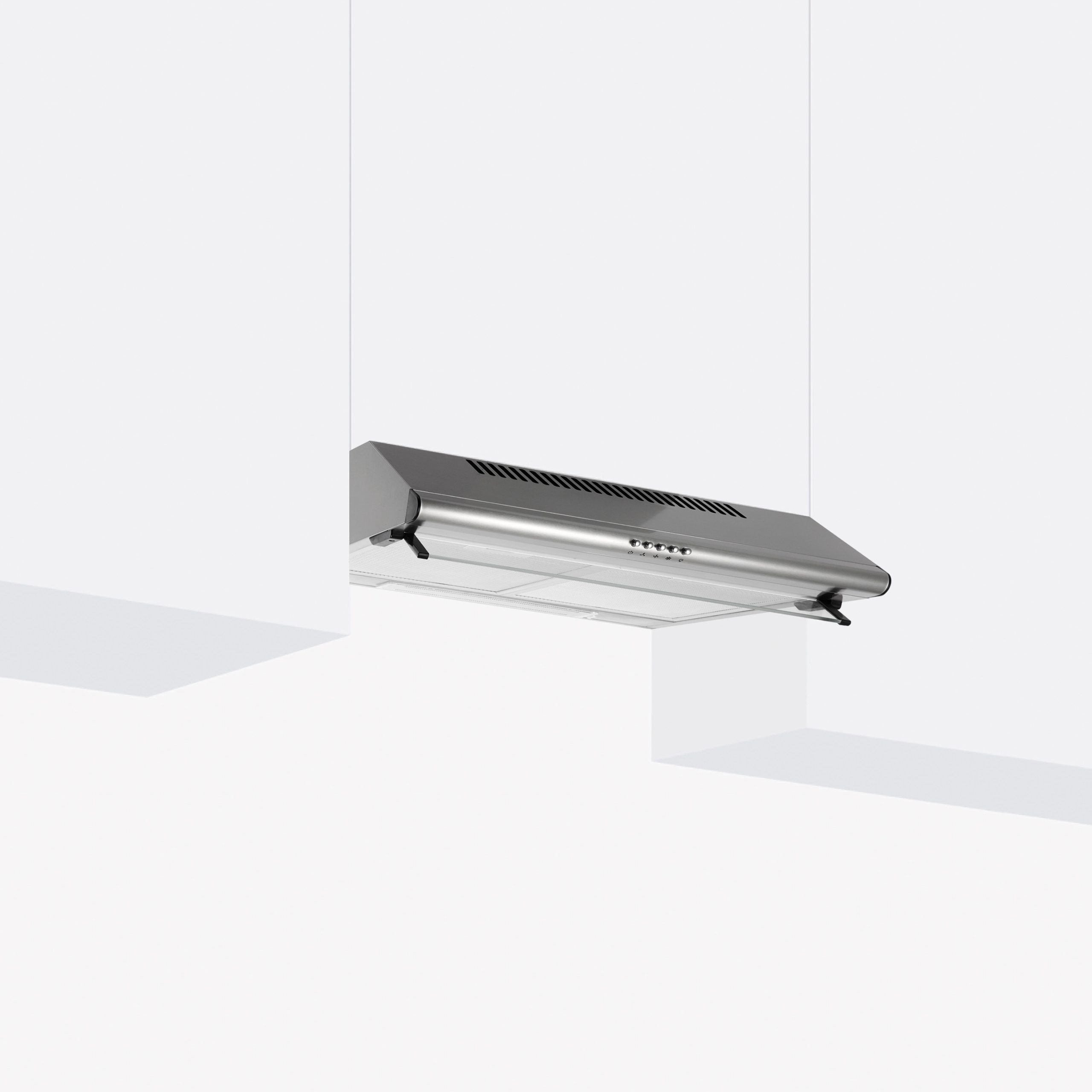 Glem GHC631IX Inox Cappa Sottopensile 60CM con Filtro Carbone