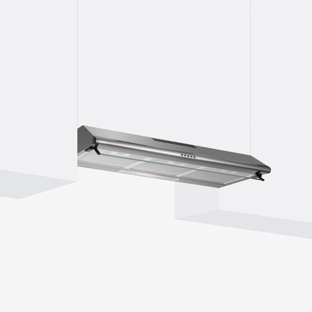 Glem GHC931IX Cappa Sottopensile 90CM Filtro a Carbone
