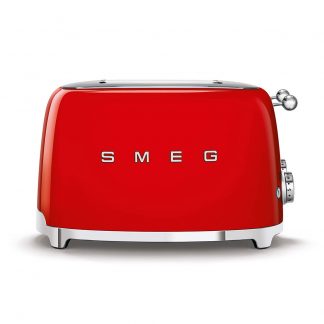 Smeg TSF03RDEU Rosso Tostapane a 4 Scomparti 4 Fette 2000W Stile Retro