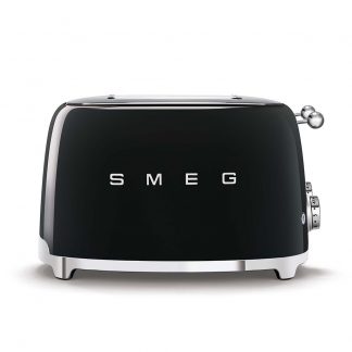 Smeg TSF03BLEU Nero Tostapane 2000W 6 Programmi 4 Scomparti