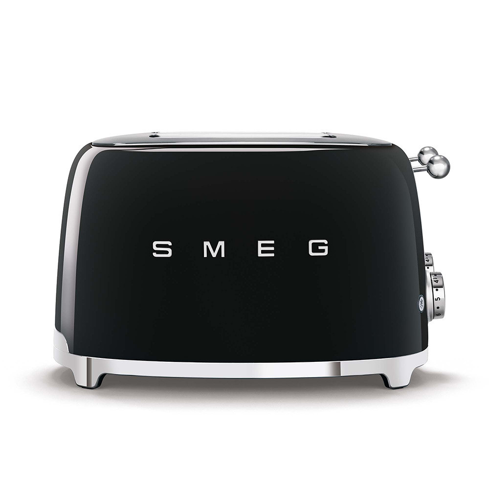 Smeg TSF03BLEU Nero Tostapane 2000W 6 Programmi 4 Scomparti