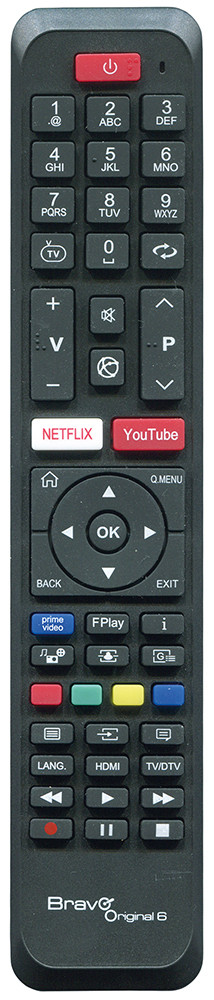 Bravo Original6 Telecomando per TV Telefunken