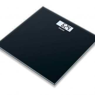 Beurer GS10 Nera Bilancia Pesapersone Digitale in Vetro Portata Max 180 Kg