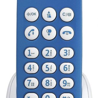Brondi Adara Azzurro Cordless con Vivavoce e 10 Melodie con Volume Regolabile