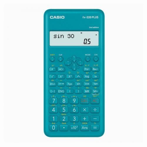 Casio FX220 Plus 2 Calcolatrice Scientifica 10 Cifre Diplay a 2 Righe