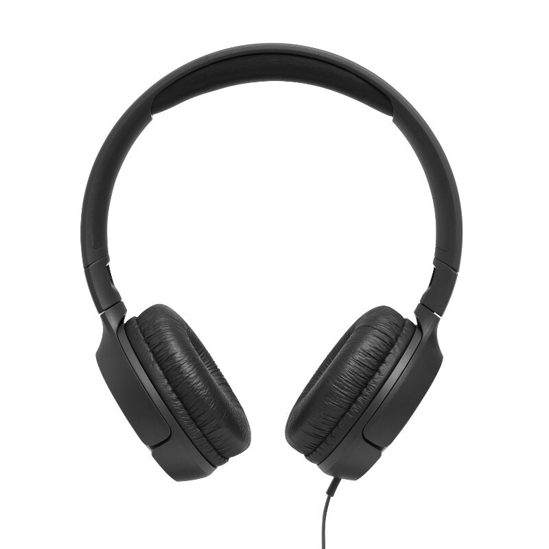 JBL Tune 500 Black Cuffia Archetto con Cavo e Microfono jack da 3.5mm