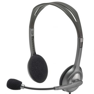Logitech H111 Cuffie con Microfono Stereo per PC Connettore Singolo da 3.5 mm
