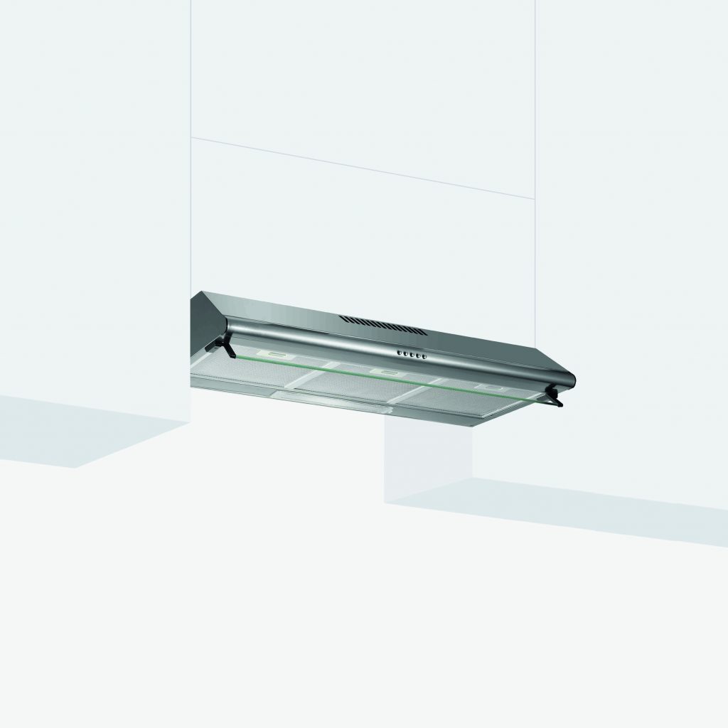 Glem Gas GHC831IX Cappa Sottopensile 80CM con Filtro a Carbone
