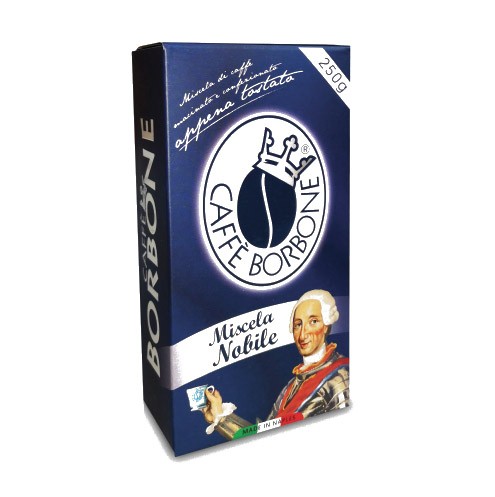 Caffè Borbone Confezione Caffè Macinato Miscela Nobile 250 gr