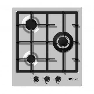 Tecnogas PN45GVF3LGX Piano Cottura Gas 45cm 3 Fuochi Inox