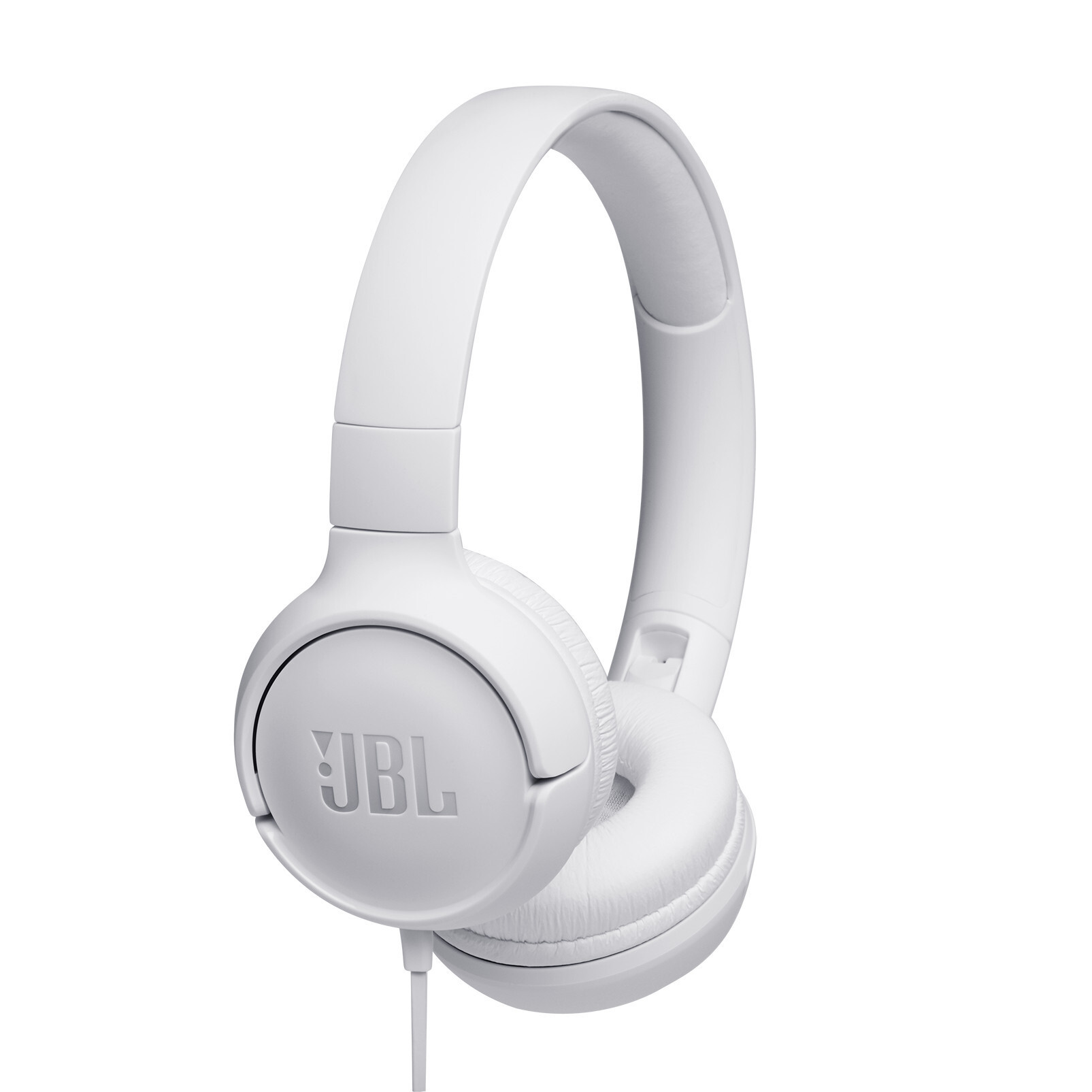 JBL Tune 500 White Cuffia Archetto con Cavo e Microfono jack da 3.5mm