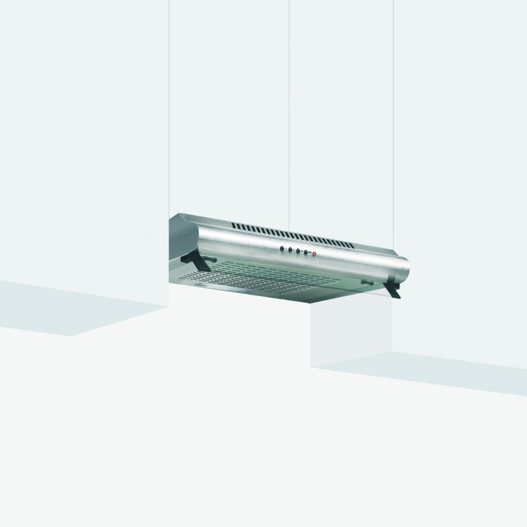 Glem GHC640IX Cappa Incasso Integrata 60cm 2 Motori Filtro Carbone Finitura Inox