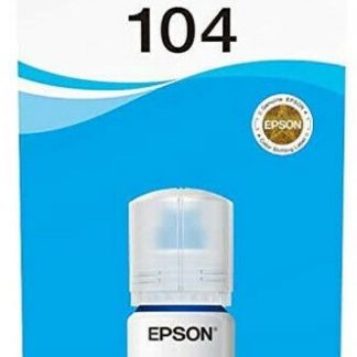 Epson 104 Flacone Inchiostro Ciano 65 ml per Stampanti EcoTank