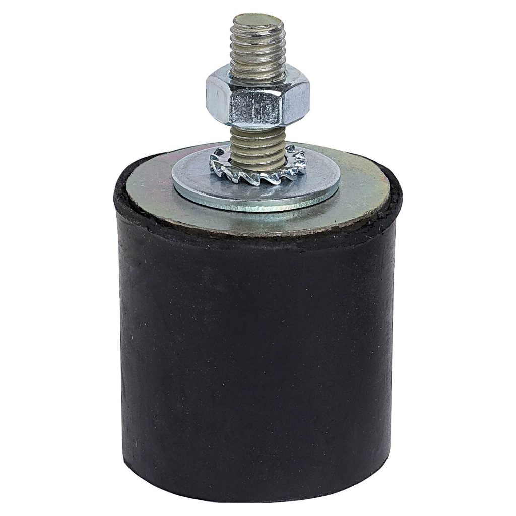 Rogi AV402 Set 4 Piedini Antivibrazione 50x40MM per Condizionatori