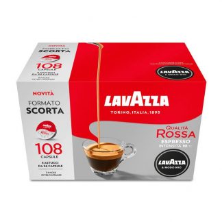 Lavazza A Modo Mio Qualita Rossa Confezione 108 Capsule