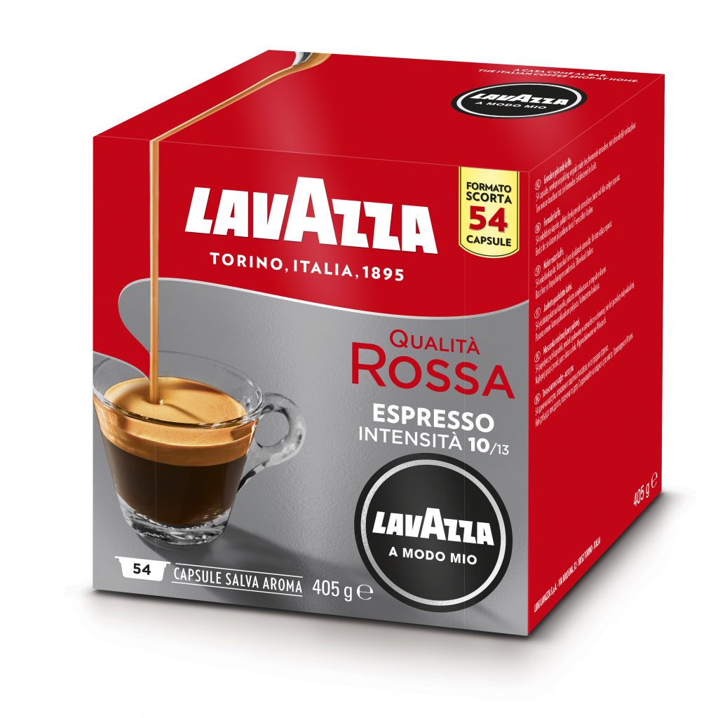 Lavazza Qualita Rossa Confezione 54 Capsule Caffe Compatibili A Modo Mio