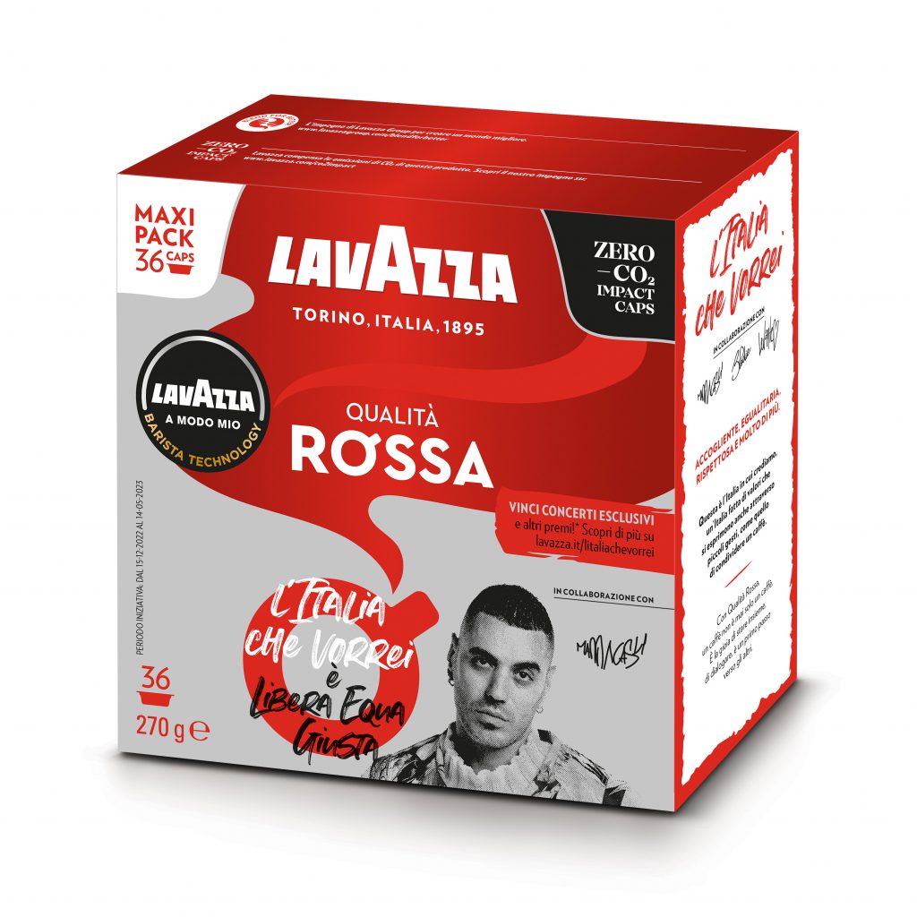 Lavazza Qualita Rossa Confezione 36 Capsule Caffe Compatibili A Modo Mio