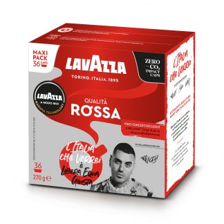 Lavazza Qualita Rossa Confezione 36 Capsule Caffe Compatibili A Modo Mio