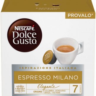 Nescafe Espresso Milano Confezione 16 Capsule Caffe Compatibili Dolce Gusto