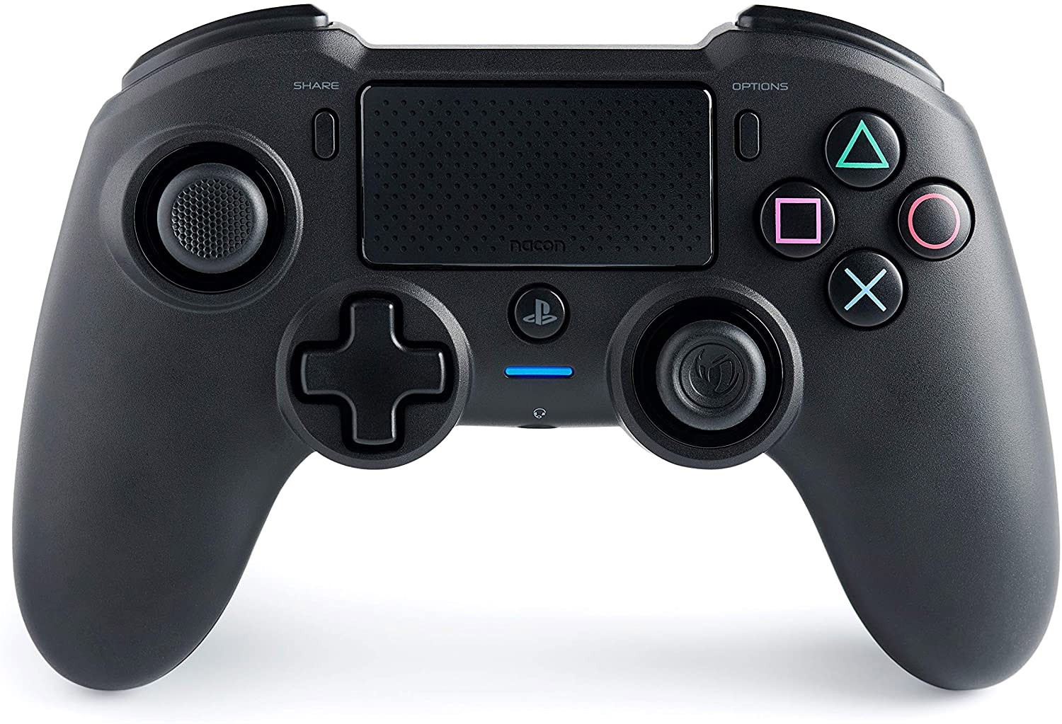 Nacon Controller Nero Wireless Asimmetrico PS4 Ufficiale Playstation