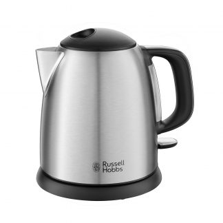 Russell Hobbs Adventure Inox Satinato Compatto Bollitore Elettrico 2400W 1 Litro