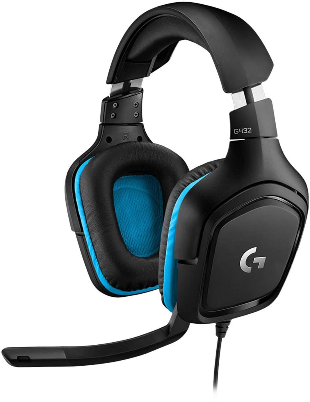 Logitech G432 Cuffie Gaming con Microfono Audio Surround 7.1