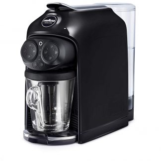 Lavazza Desea Black Ink Macchina Caffe a Capsule con Cappuccinatore e Tazza