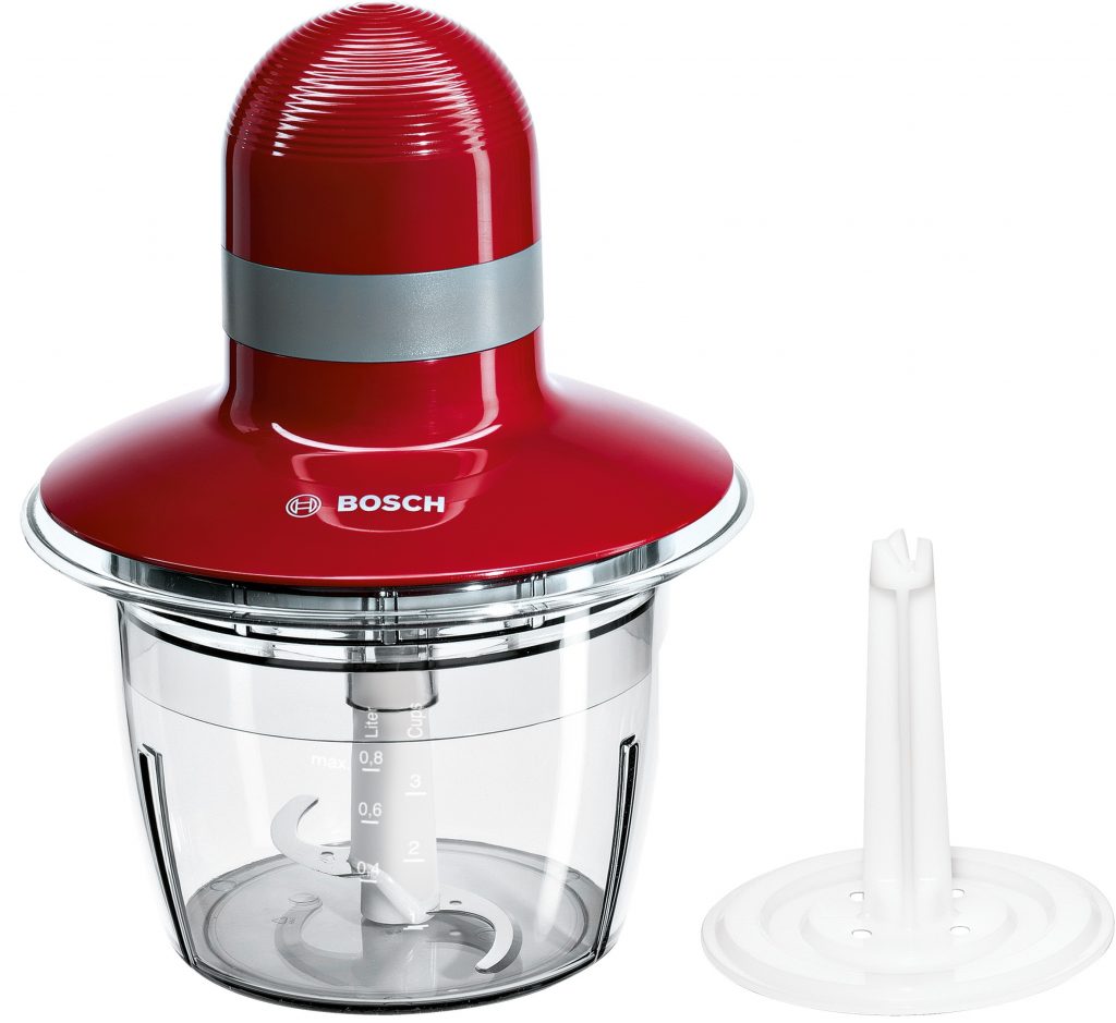 Bosch MMR08R2 Rosso Tritatutto 400W con Disco Emulsionatore