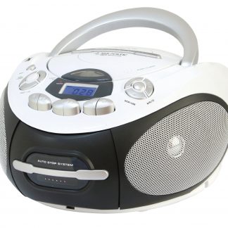 Majestic AH2387R Boom Box Compatto e Portatile con Lettore CD e MP3