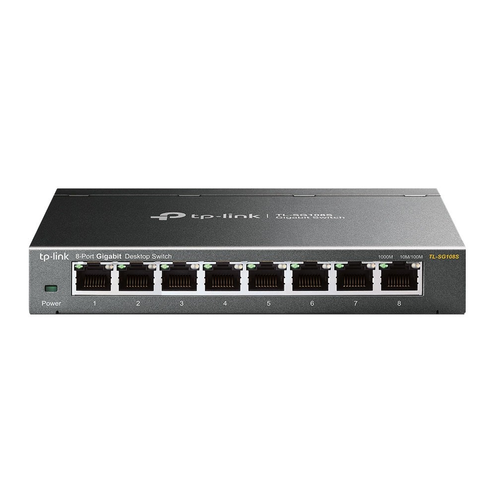 TP-Link TL SG108S Gigabit Switch a 8 Porte