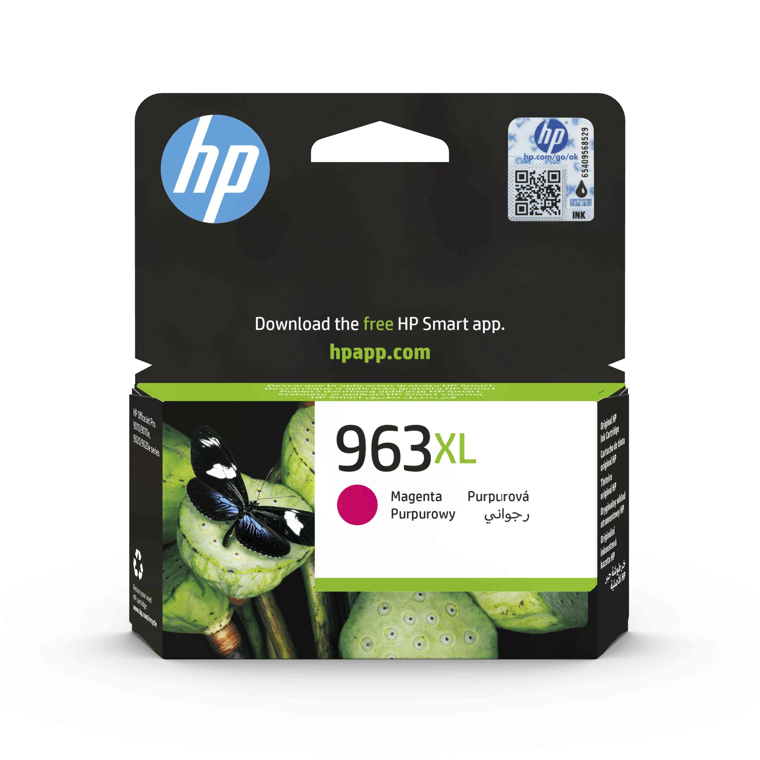 HP 963 XL Magenta Cartuccia Inchiostro Originale