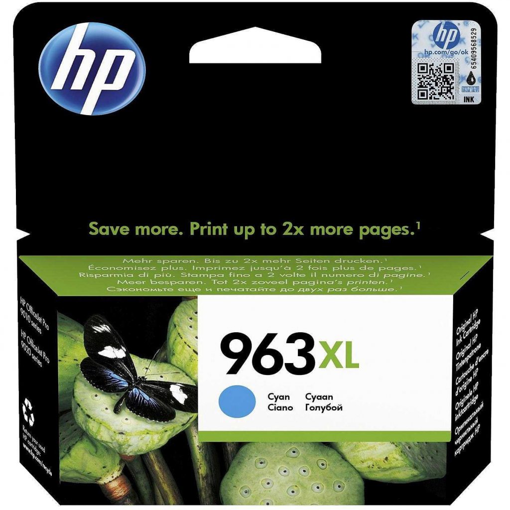 HP 963XL Cartuccia Inchiostro Ciano