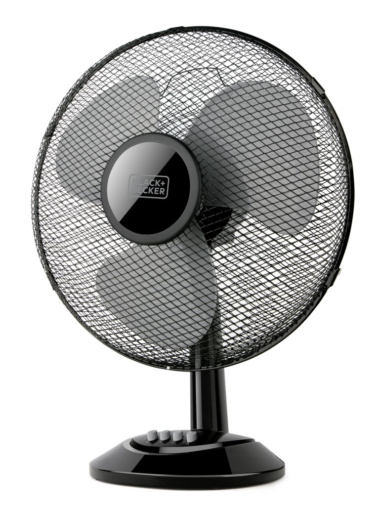 Black Decker BXEFD41E Nero Ventilatore da Tavolo 40W 3 Pale