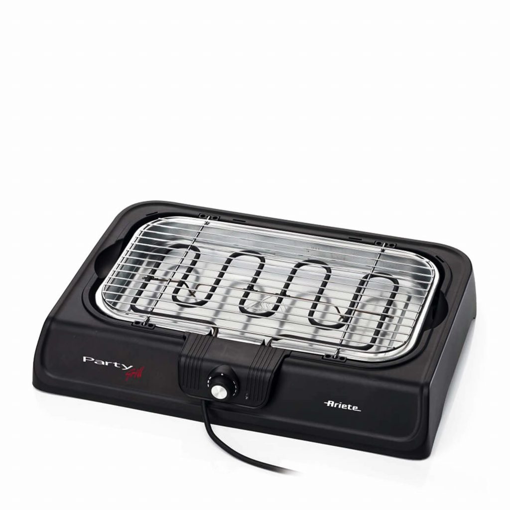 Ariete 723 Barbecue Elettrico 2000W con Vassoio Raccogligrasso