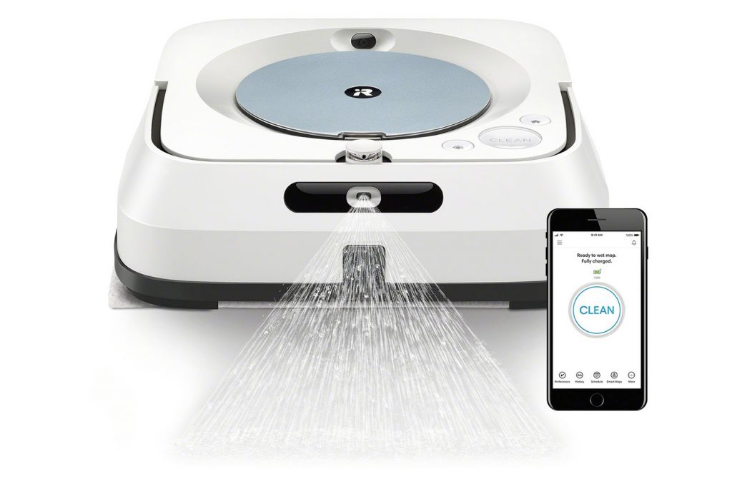 iRobot Braava Jet M6 m6138 Robot Lavapavimenti Wi-Fi